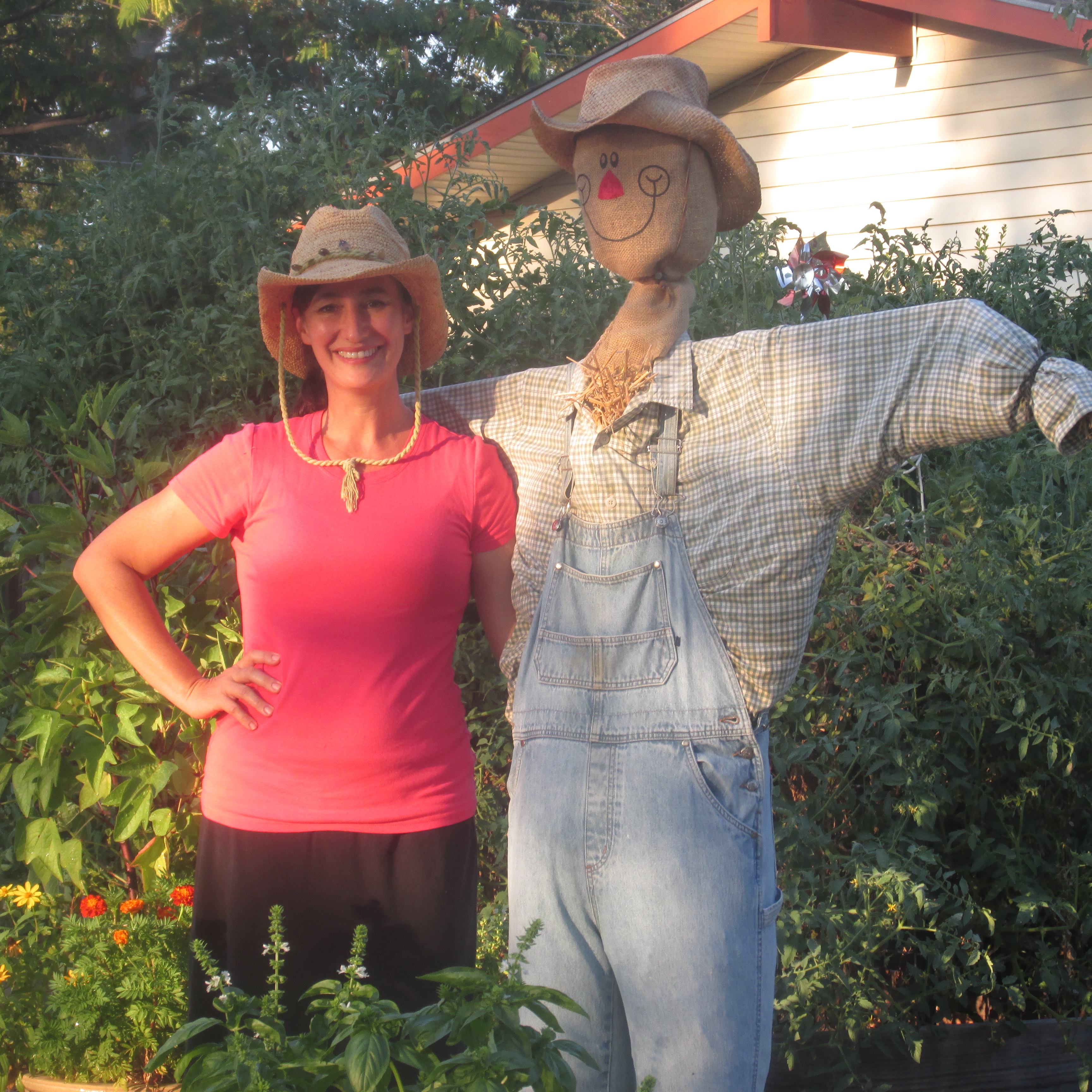 We have a new man in the garden; The Scarecrow